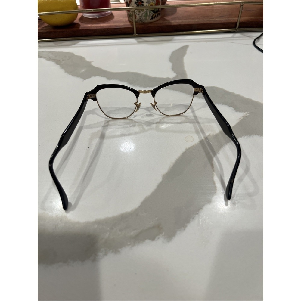 Vintage Bausch & Lomb 1/10 12K GF Gold Filled/Plate Eyeglass Frames 20-46 - Picture 4 of 9
